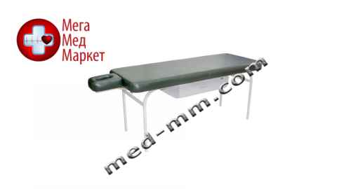 Купить Кушетка медицинская массажная с ящиком КМм-16 цена, характеристики, отзывы